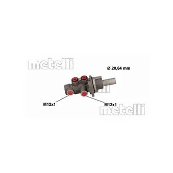 Maître-cylindre de frein METELLI 05-0887