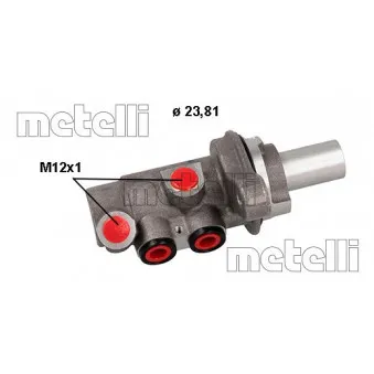 Maître-cylindre de frein METELLI 05-0894