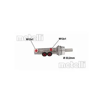 Maître-cylindre de frein METELLI 05-1116