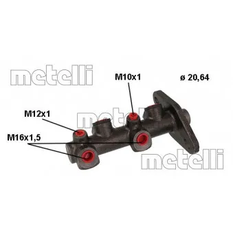 METELLI 05-1140 - Maître-cylindre de frein