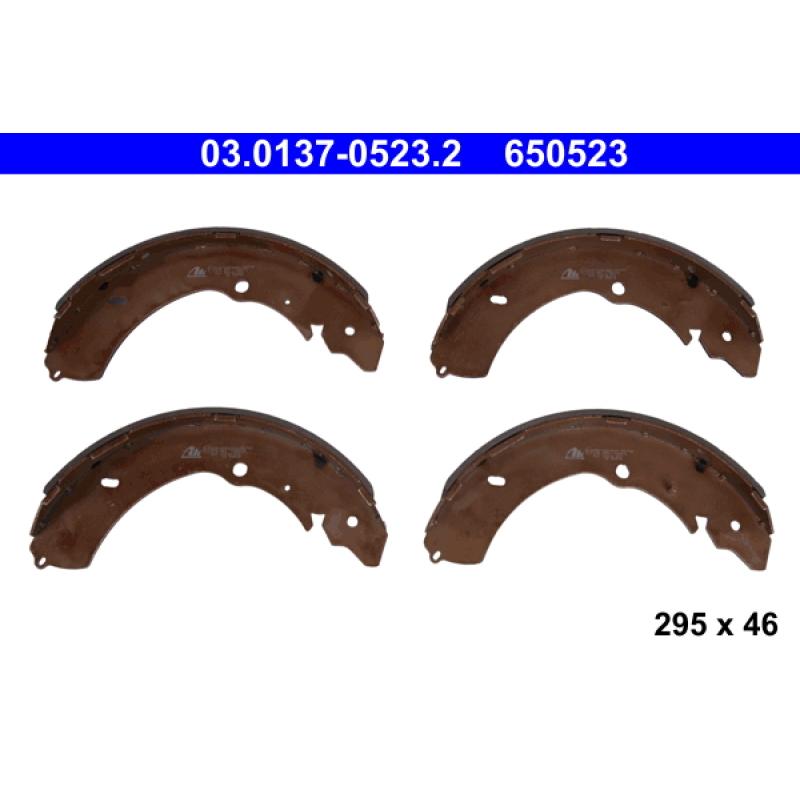 Jeu de mâchoires de frein ATE 03.0137-0523.2 - Visuel 1