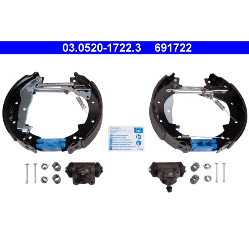 Kit de freins arrière (prémontés) ATE 03.0520-1722.3 - Visuel 1