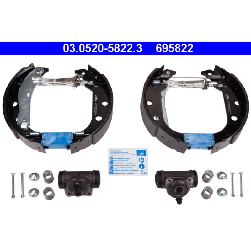 Kit de freins arrière (prémontés) ATE 03.0520-5822.3 - Visuel 1