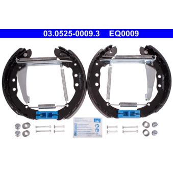 Jeu de mâchoires de frein ATE 03.0525-0009.3