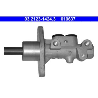 Maître-cylindre de frein ATE 03.2123-1424.3 pour PEUGEOT BOXER 1.9 D - 64cv
