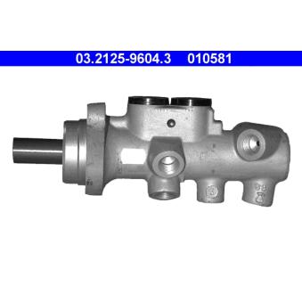 Maître-cylindre de frein ATE [03.2125-9604.3]