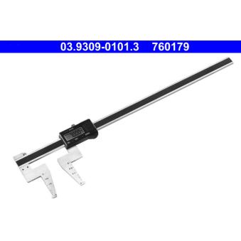 Pied à coulisse ATE 03.9309-0101.3