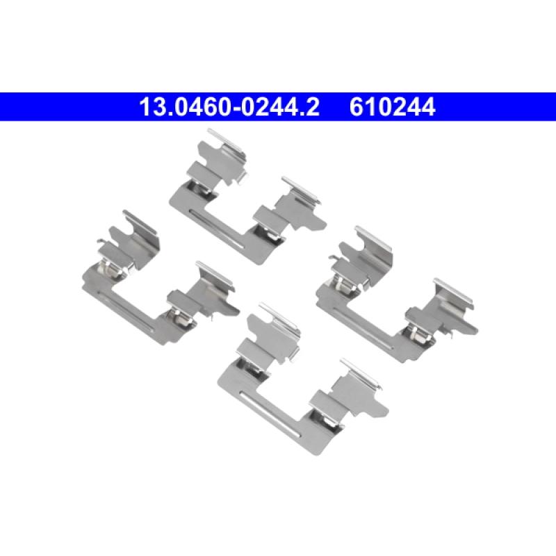 Kit d'accessoires, plaquette de frein à disque ATE 13.0460-0244.2 - Visuel 2