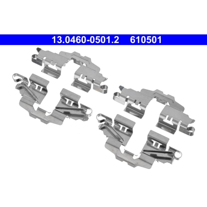 Kit d'accessoires, plaquette de frein à disque ATE 13.0460-0501.2 - Visuel 2