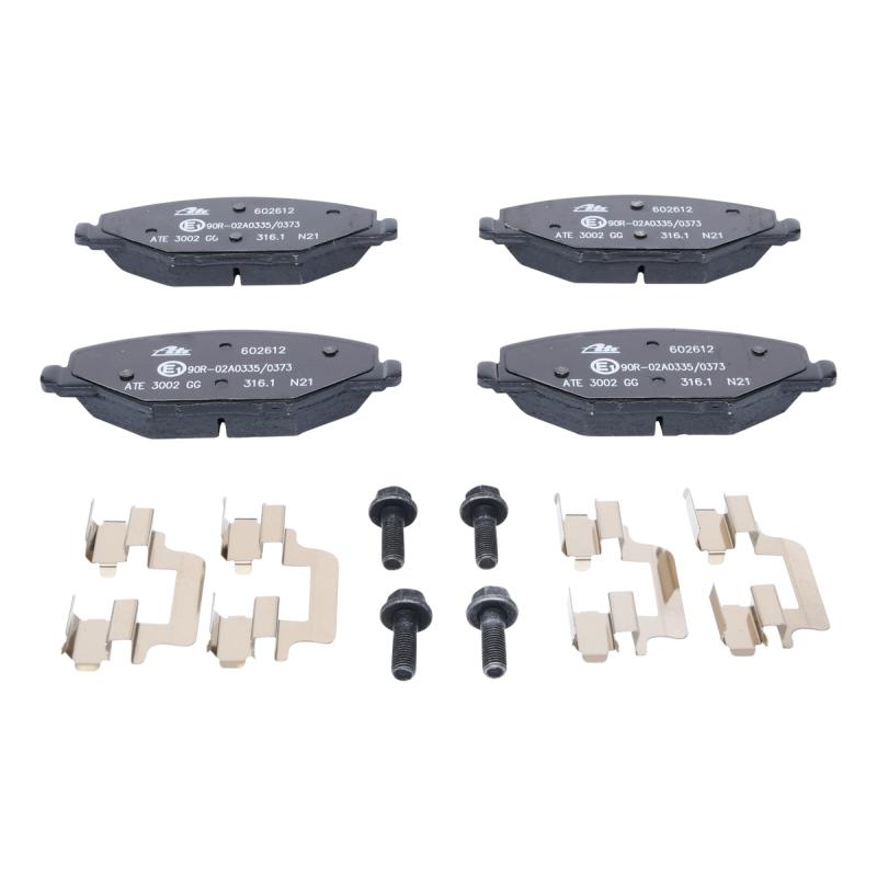 Jeu de 4 plaquettes de frein avant ATE 13.0460-2612.2 - Visuel 2