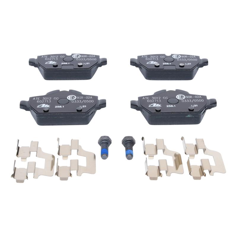 Jeu de 4 plaquettes de frein arrière ATE 13.0460-2713.2 - Visuel 2