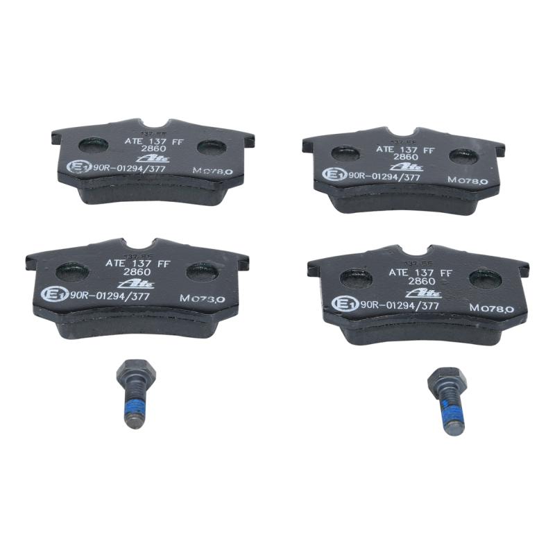 Jeu de 4 plaquettes de frein arrière ATE 13.0460-2842.2 - Visuel 2