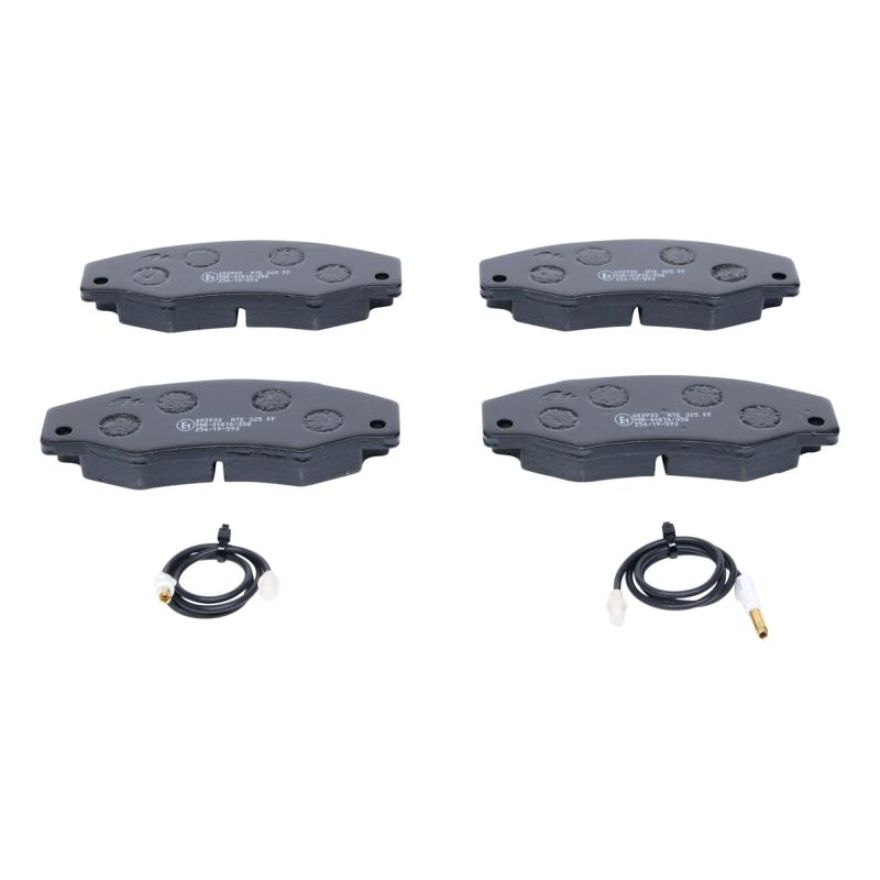 Jeu de 4 plaquettes de frein avant ATE 13.0460-3933.2 - Visuel 2