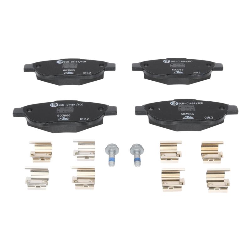 Jeu de 4 plaquettes de frein avant ATE 13.0460-3966.2 - Visuel 2
