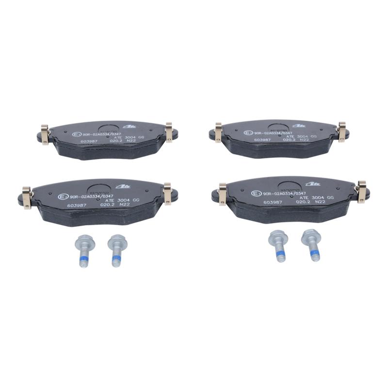 Jeu de 4 plaquettes de frein avant ATE 13.0460-3987.2 - Visuel 2