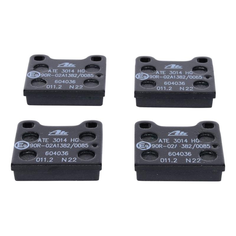 Jeu de 4 plaquettes de frein arrière ATE 13.0460-4036.2 - Visuel 2