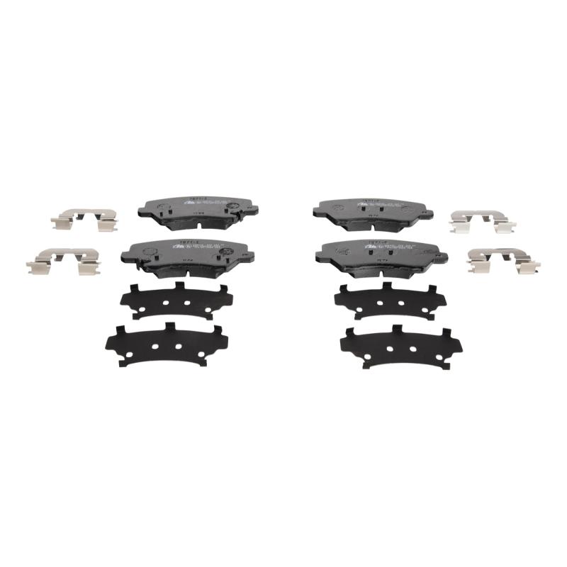 Jeu de 4 plaquettes de frein avant ATE 13.0460-5645.2 - Visuel 2