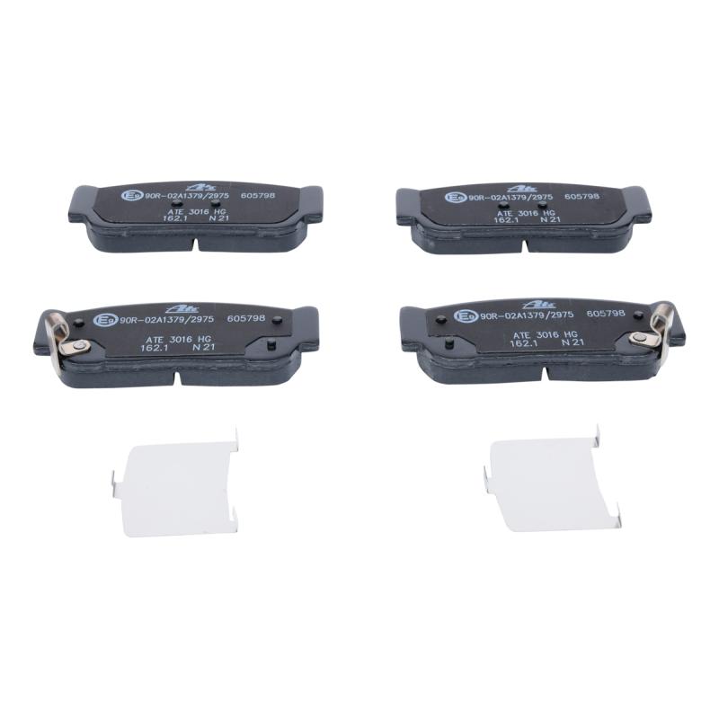 Jeu de 4 plaquettes de frein arrière ATE 13.0460-5798.2 - Visuel 2