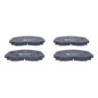 ATE 13.0460-5816.2 - Jeu de 4 plaquettes de frein avant