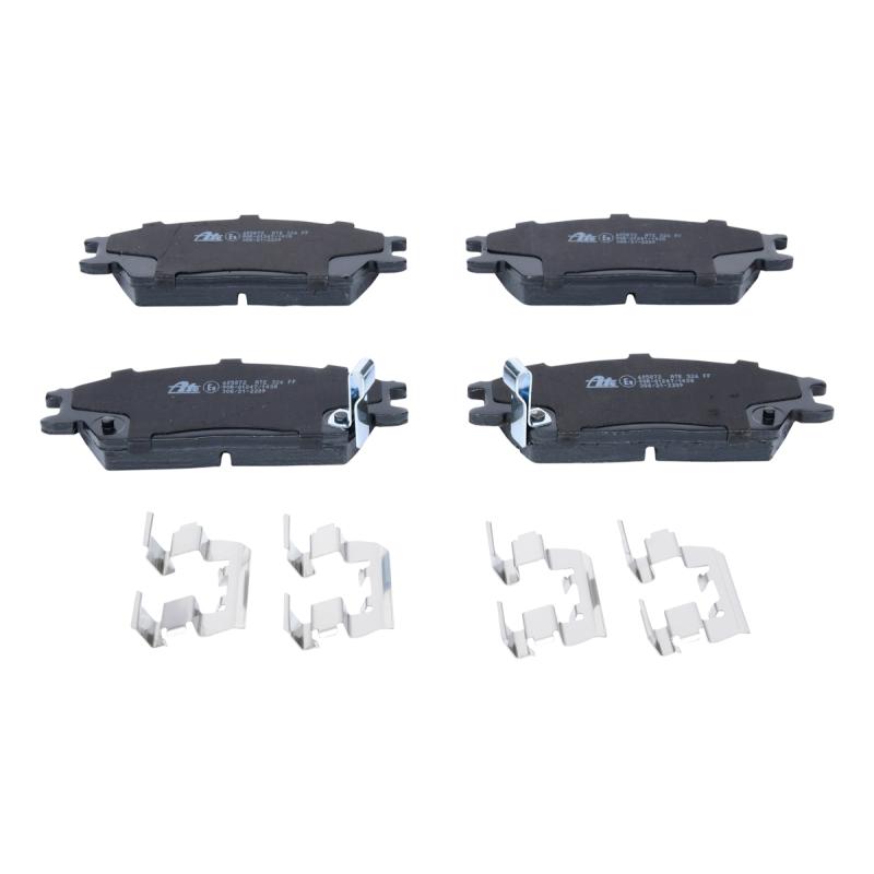 Jeu de 4 plaquettes de frein avant ATE 13.0460-5872.2 - Visuel 2