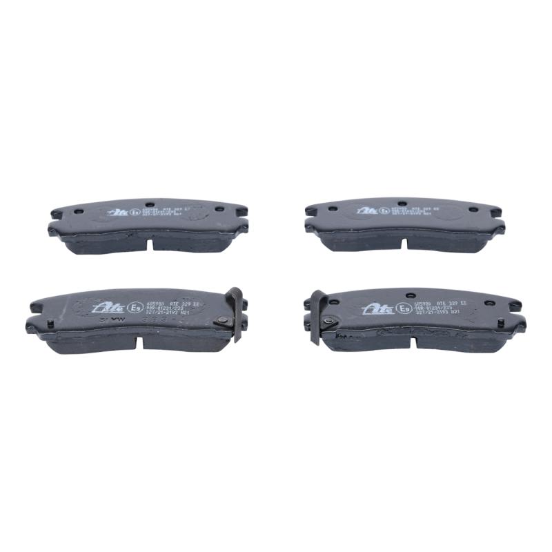 Jeu de 4 plaquettes de frein arrière ATE 13.0460-5980.2 - Visuel 2
