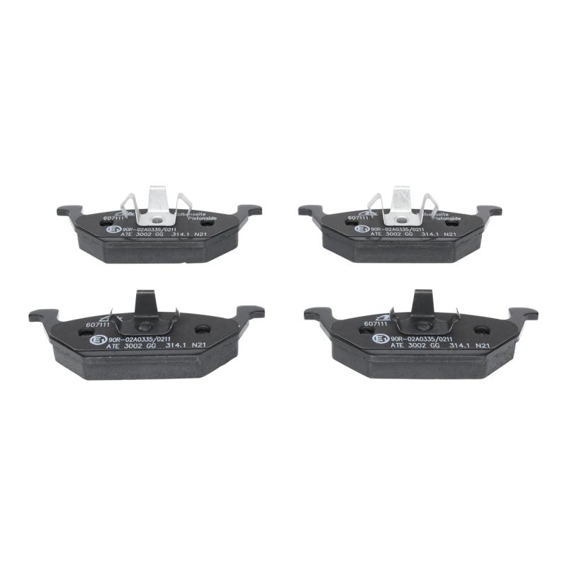 Jeu de 4 plaquettes de frein avant ATE 13.0460-7111.2 - Visuel 2