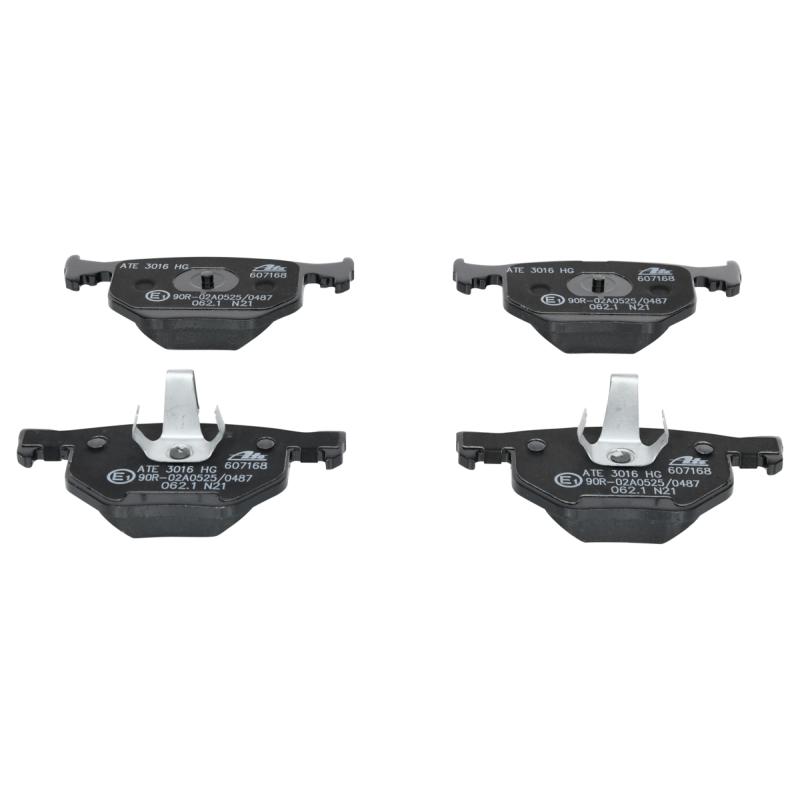 Jeu de 4 plaquettes de frein arrière ATE 13.0460-7168.2 - Visuel 2