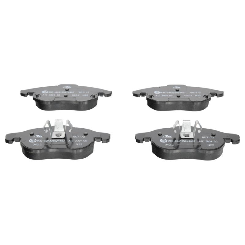 Jeu de 4 plaquettes de frein avant ATE 13.0460-7172.2 - Visuel 2