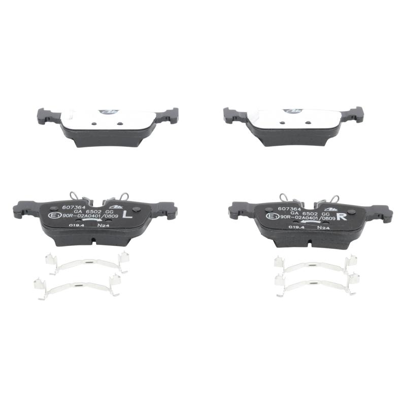 Jeu de 4 plaquettes de frein arrière ATE 13.0460-7364.2 - Visuel 2