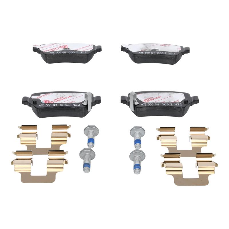 Jeu de 4 plaquettes de frein arrière ATE 13.0470-2868.2 - Visuel 2