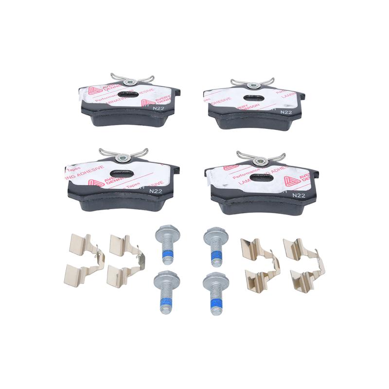 Jeu de 4 plaquettes de frein arrière ATE 13.0470-2894.2 - Visuel 2