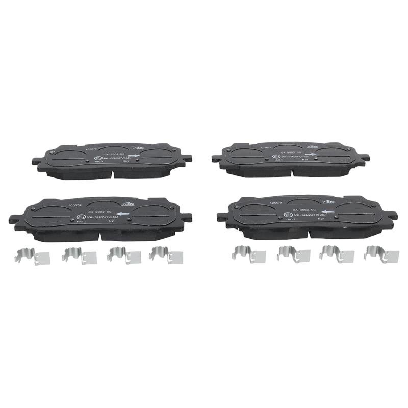 Jeu de 4 plaquettes de frein avant ATE 13.0470-5678.2 - Visuel 2