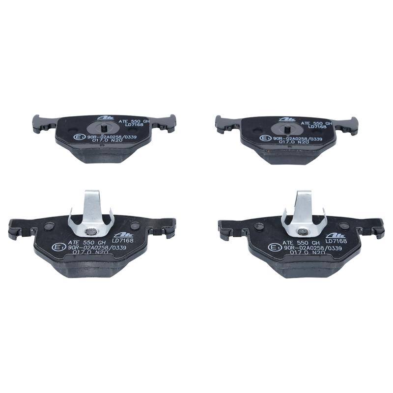 Jeu de 4 plaquettes de frein arrière ATE 13.0470-7168.2 - Visuel 2