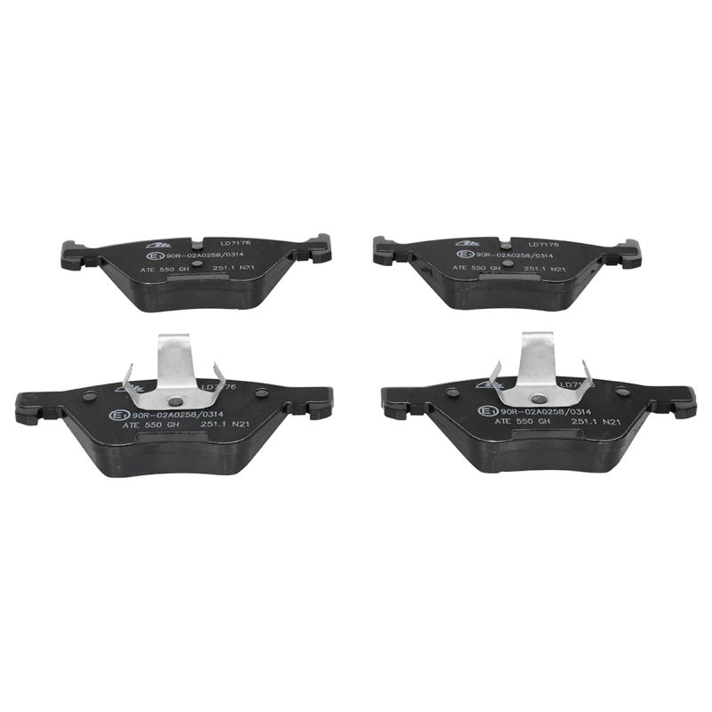 Jeu de 4 plaquettes de frein avant ATE 13.0470-7176.2 - Visuel 2