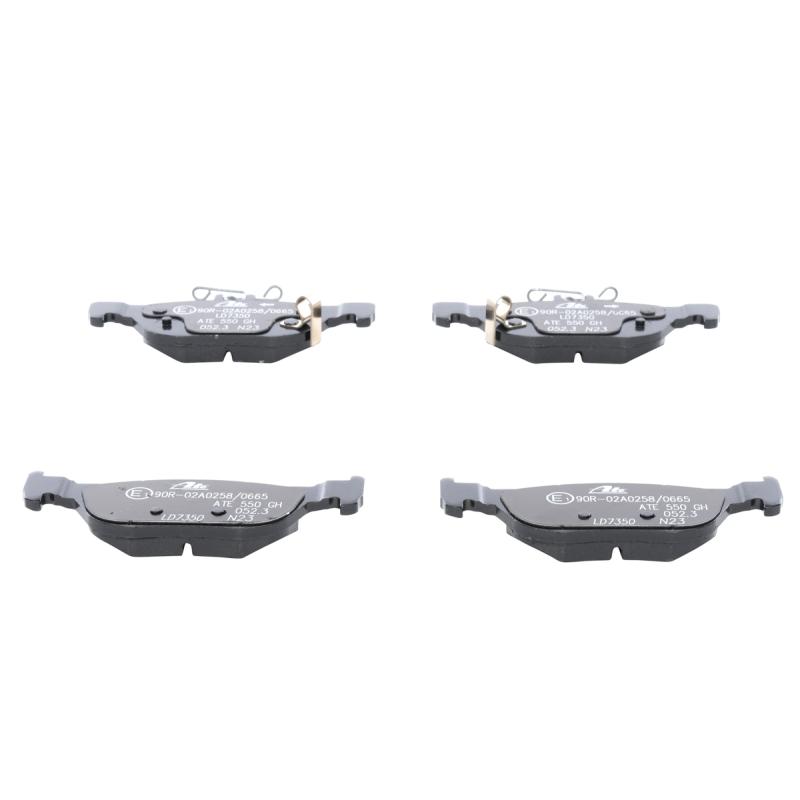 Jeu de 4 plaquettes de frein arrière ATE 13.0470-7350.2 - Visuel 2