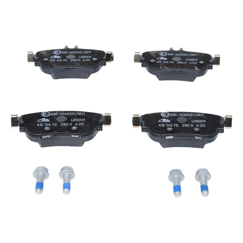 Jeu de 4 plaquettes de frein arrière ATE 13.0470-9004.2 - Visuel 2