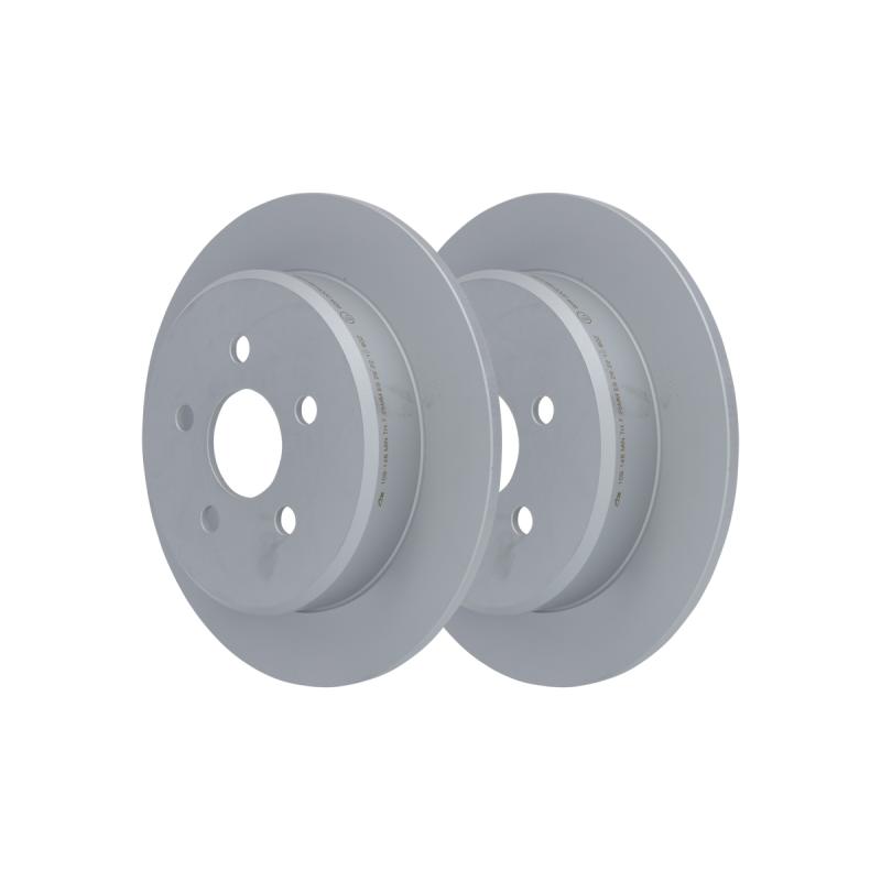 Jeu de 2 disques de frein arrière ATE 24.0109-0146.1 - Visuel 2