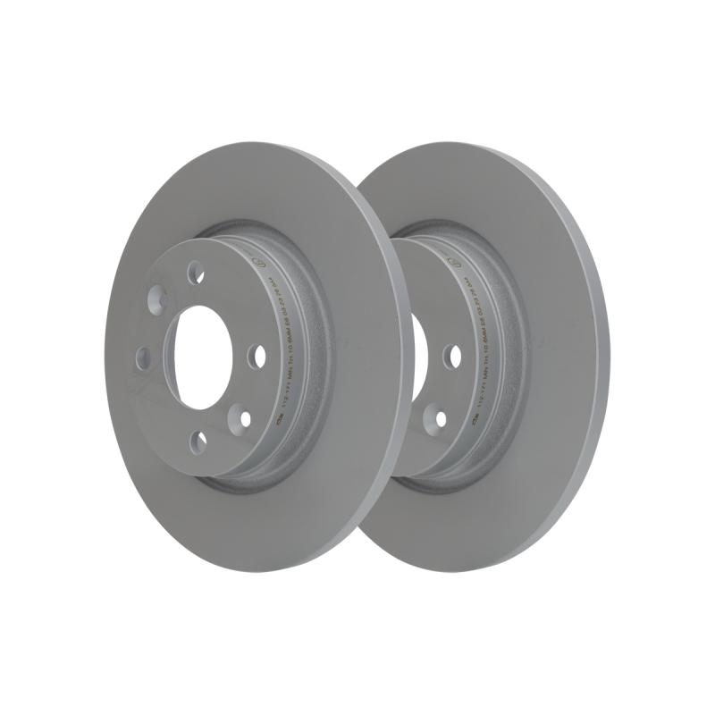 Jeu de 2 disques de frein avant ATE 24.0112-0171.1 - Visuel 2