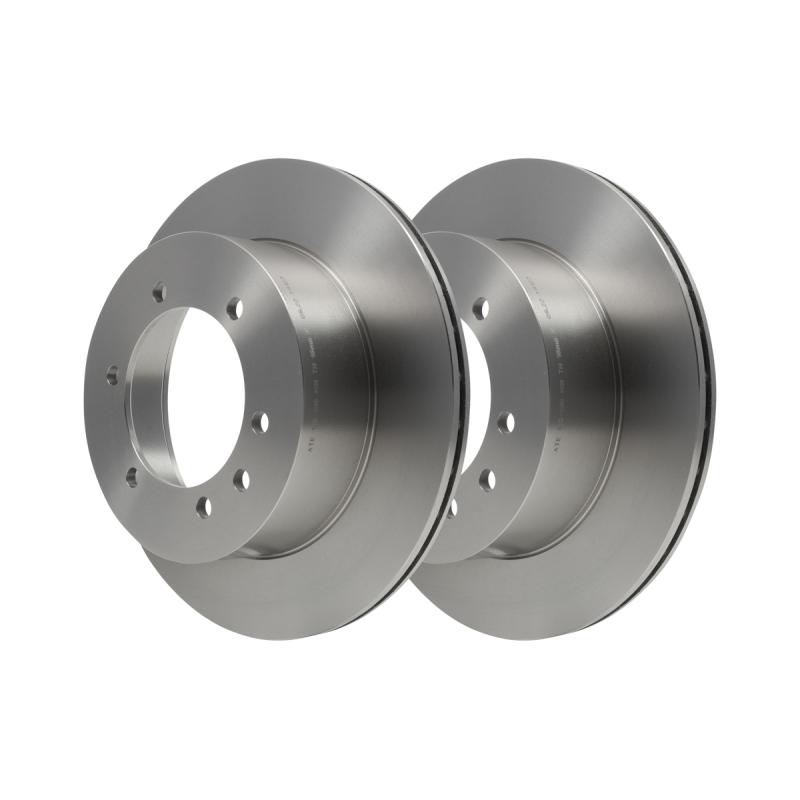 Jeu de 2 disques de frein arrière ATE 24.0118-0136.1 - Visuel 2