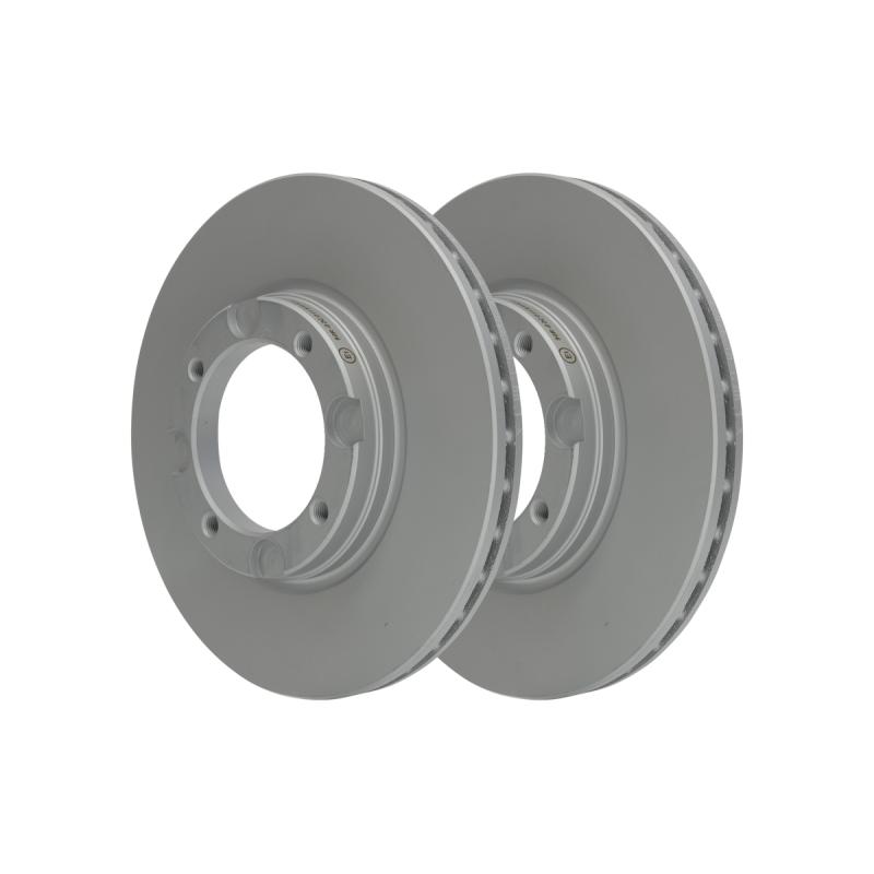 Jeu de 2 disques de frein avant ATE 24.0119-0109.1 - Visuel 2