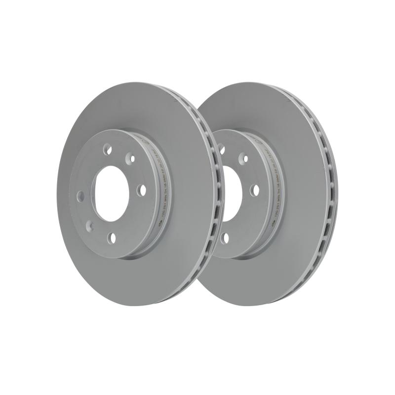 Jeu de 2 disques de frein avant ATE 24.0120-0251.1 - Visuel 2