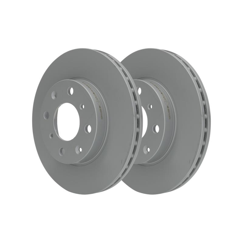 Jeu de 2 disques de frein avant ATE 24.0121-0104.1 - Visuel 2