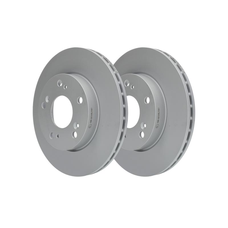 Jeu de 2 disques de frein avant ATE 24.0121-0702.1 - Visuel 2