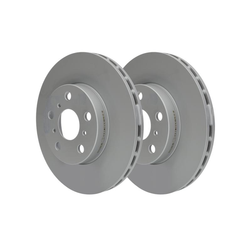 Jeu de 2 disques de frein avant ATE 24.0122-0154.1 - Visuel 2