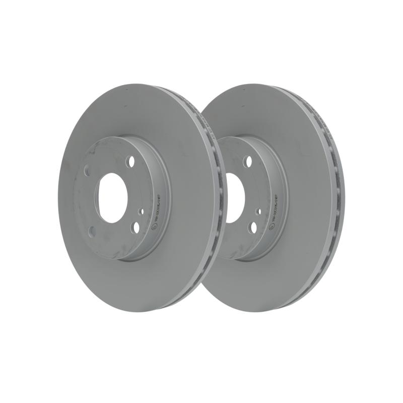 Jeu de 2 disques de frein avant ATE 24.0122-0165.1 - Visuel 2