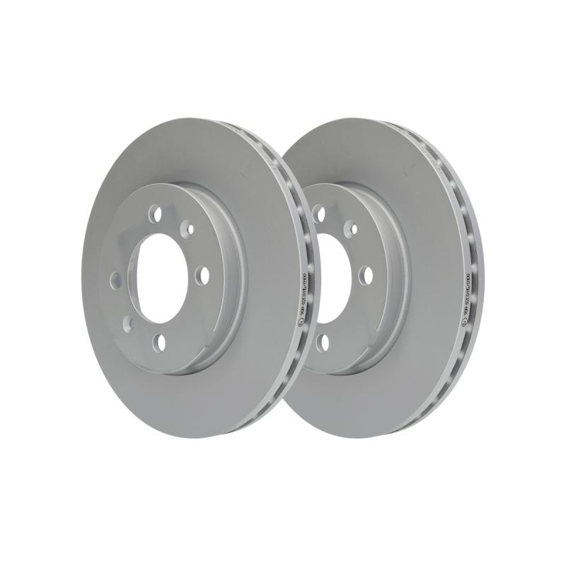 Jeu de 2 disques de frein avant ATE 24.0122-0177.1 - Visuel 2