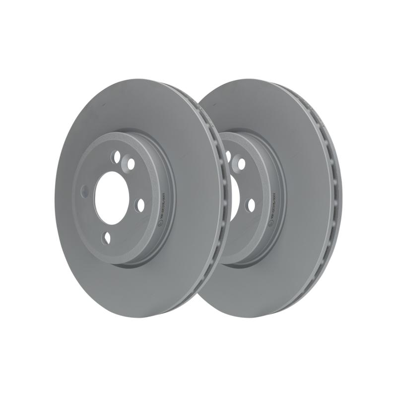 Jeu de 2 disques de frein avant ATE 24.0122-0247.1 - Visuel 2