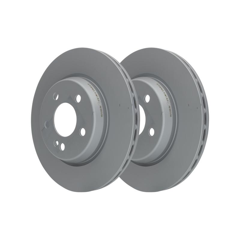 Jeu de 2 disques de frein arrière ATE 24.0122-0302.1 - Visuel 2