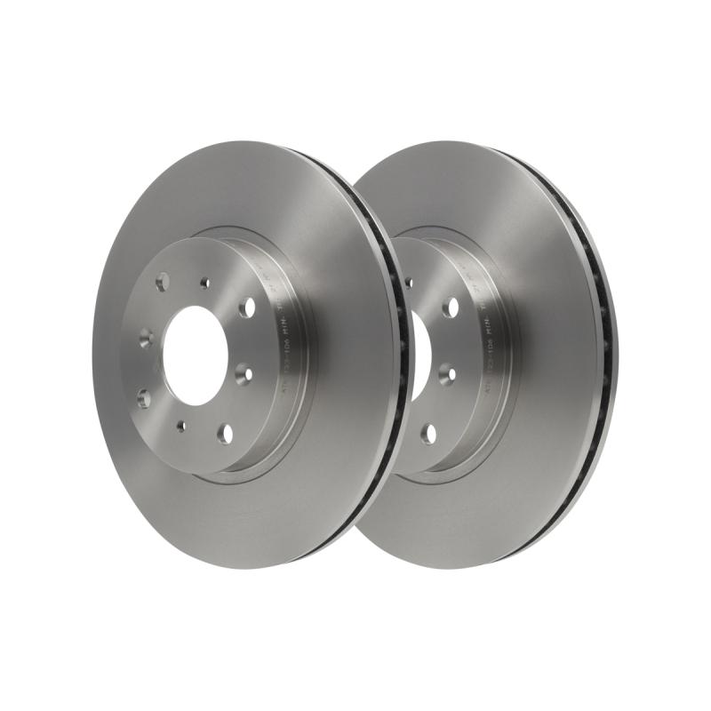 Jeu de 2 disques de frein avant ATE 24.0123-0106.1 - Visuel 2