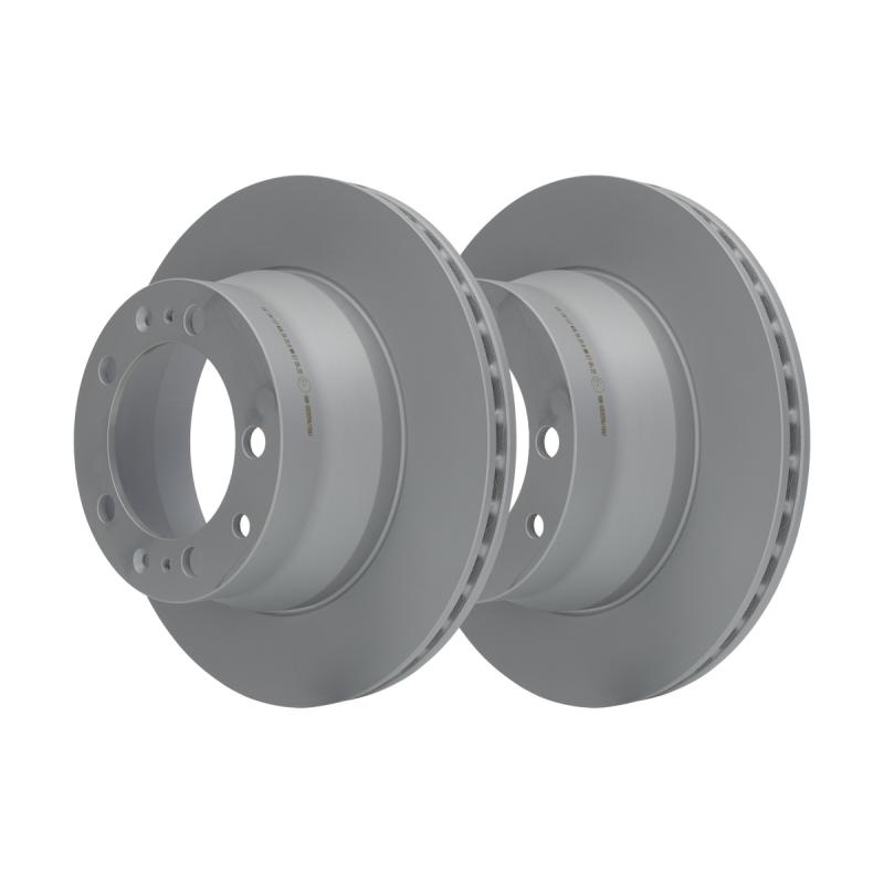 Jeu de 2 disques de frein arrière ATE 24.0124-0117.1 - Visuel 2